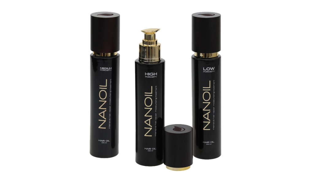 Olejek do włosów Nanoil z naaturalnymi olejkami